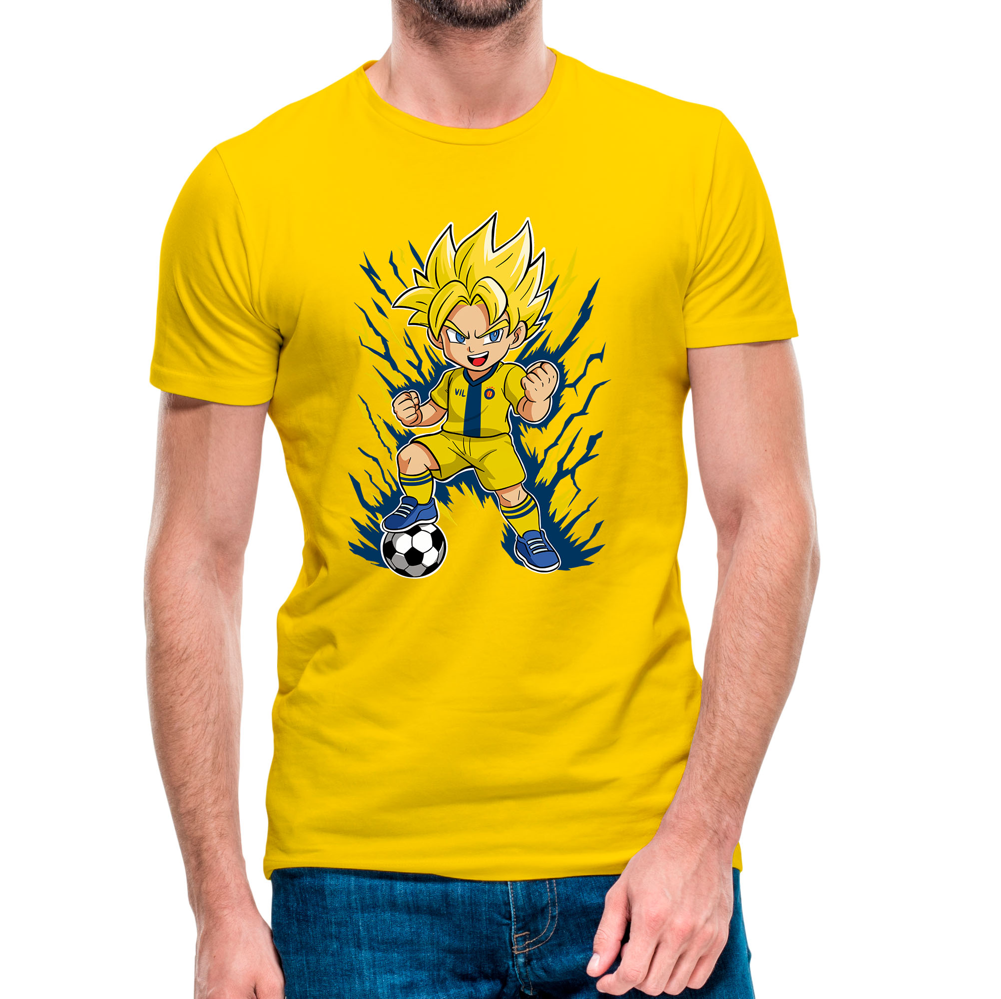 Camiseta-Goku-Villarreal-24-25