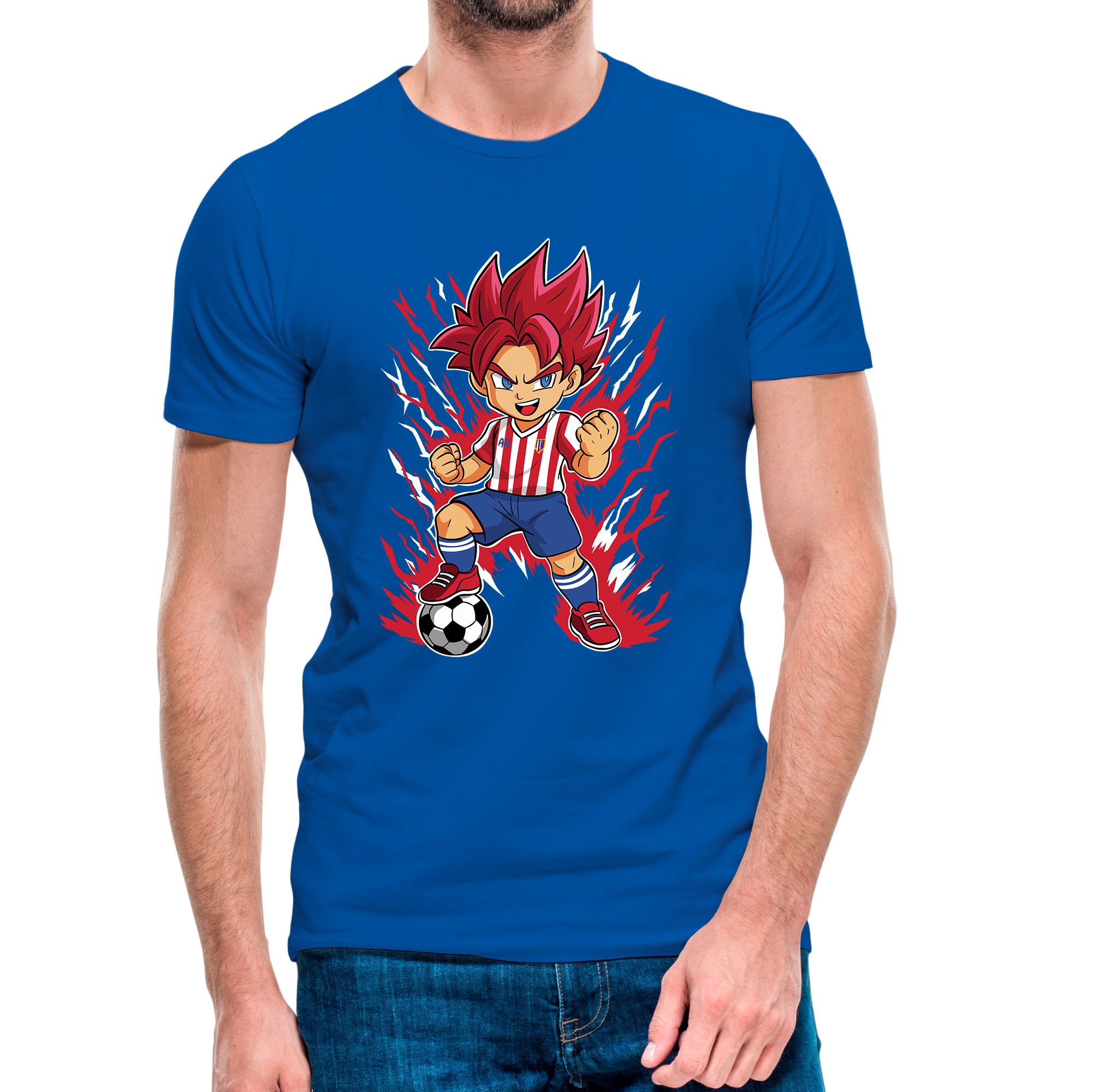 Camiseta-Goku-Atlético-de-Madrid-24-25