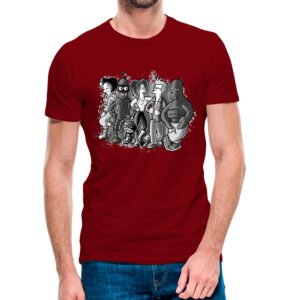 Camiseta-Futurama-Squad