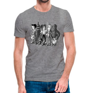 Camiseta-Futurama-Squad