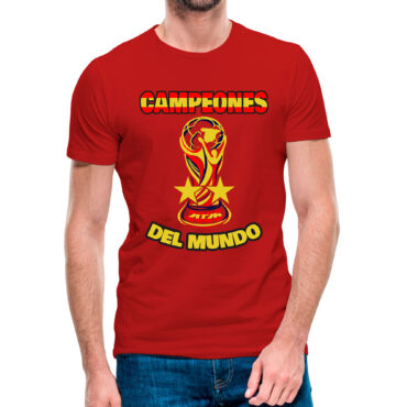 Camiseta Campeones del Mundo 2026 España