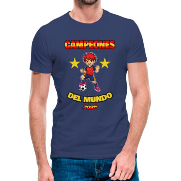 Camiseta España Campeones del Mundo 2026