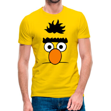 Camiseta de manga corta Blas - Barrio Sésamo (Amarilla manga corta)
