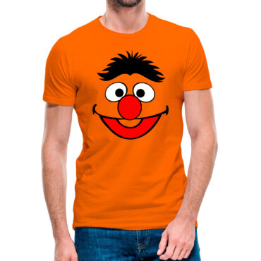 Camiseta de manga corta Epi - Barrio Sésamo (Naranja manga corta)